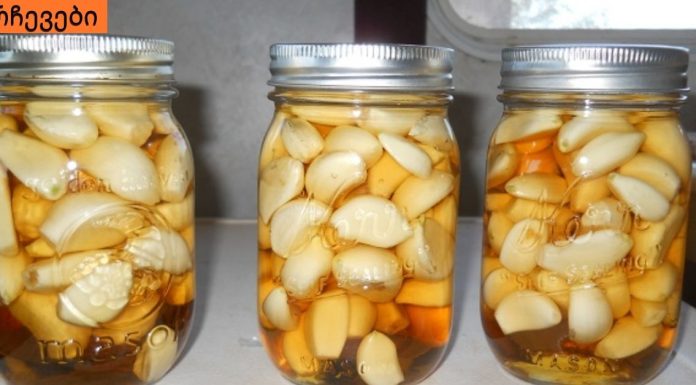 ნახეთ, რა ხდება, როცა 7 დღის განმავლობაში ცარიელ კუჭზე მიირთმევთ ნიორს და თაფლს!