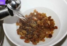 იცოდით? ქიშმიშის და წყლის საოცარი შედეგები ღვიძლის გასაწმენდად.