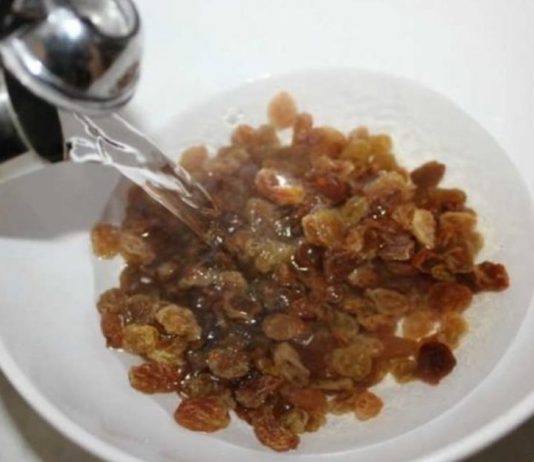 იცოდით? ქიშმიშის და წყლის საოცარი შედეგები ღვიძლის გასაწმენდად.