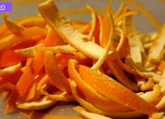 სახის გამწმენდი და ლაქების მოსაშორებელი ხსნარი მოამზადეთ ფორთოხლის ქერქისგან