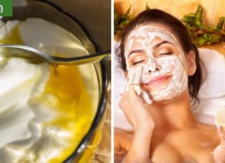 მდიდრული გამაახალგაზრდავებელი სახის ნიღაბი.