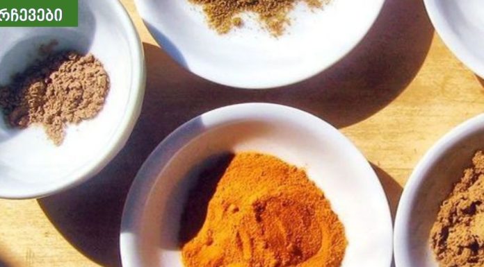 ჯანსაღი მწვანილი და სანელებლები კანის დაბერების საწინააღმდეგოდ