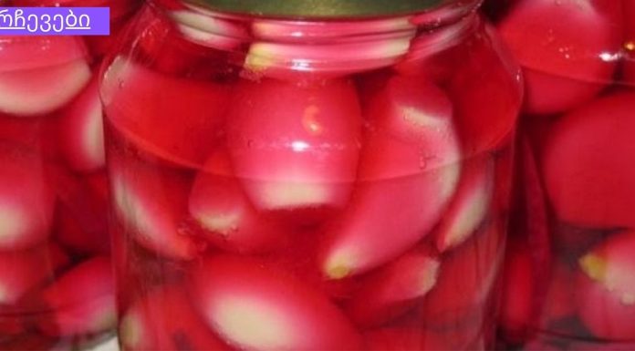 წითელ ღვინოში გაჟღენთილი ნიორი – ეხმარება სხვადასხვა დაავადებებს!