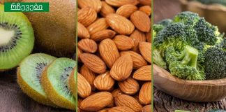 საკვები, რომელიც ათხელებს სისხლს და ხელს უშლის სისხლის შედედებას.