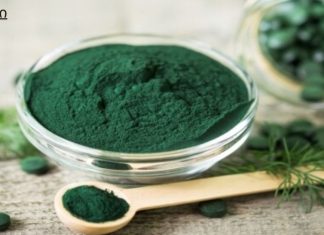სპირულინა სახის სარგებლობისთვის და რეცეპტებისთვის