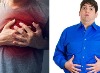 მუცლის ცხიმმა შეიძლება გამოიწვიოს გულის შეტევა არაერთხელ