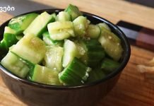 კიტრისა და ნივრის სალათი ამცირებს ქოლესტერინს და არეგულირებს სისხლის მაღალ წნევას