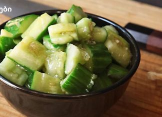 კიტრისა და ნივრის სალათი ამცირებს ქოლესტერინს და არეგულირებს სისხლის მაღალ წნევას