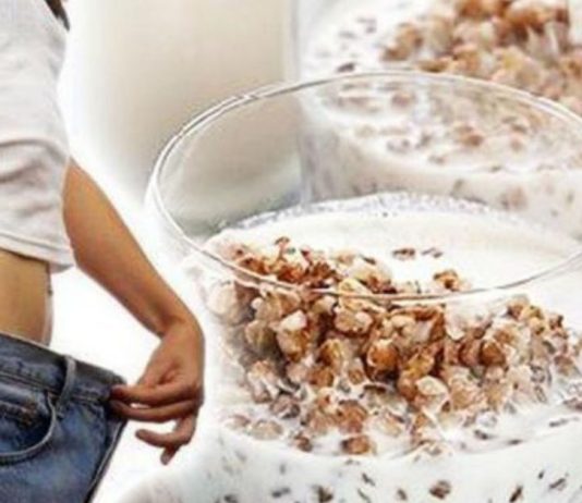 წიწიბურა-კეფირის დიეტით კვირაში 10 კგ-ს ვიკლებთ!