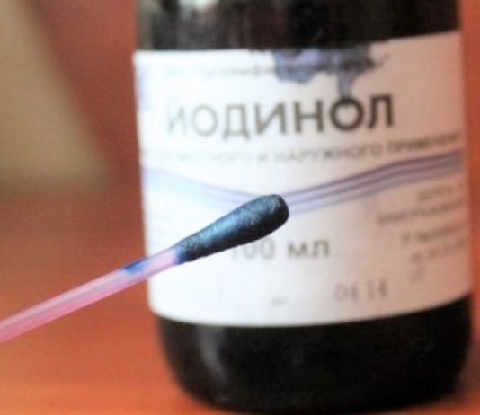 მხსნელი იოდინოლი: ამ სამკურნალო აგენტის გამოყენების ფართო სპექტრის შესახებ