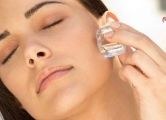 ზაფხულის ყველაზე სასიამოვნო პროცედურა.ყინულის კუბების გამოყენების 6 გზა სახის გადაჭიმვისთვის.