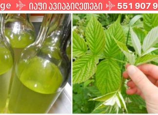 ჟოლოს ფოთლის ნაყენი ჩემს მეზობელის ბაბუას დაეხმარა ნერვულ აშლილობასთან და გულის დაავადებებთან ბრძოლაში