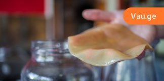 აღმოჩნდა, რომ კომბუჩა წყალს უკეთესად ასუფთავებს, ვიდრე ნებისმიერი ფილტრი, მის გაკეთებას სახლში ვსწავლობ