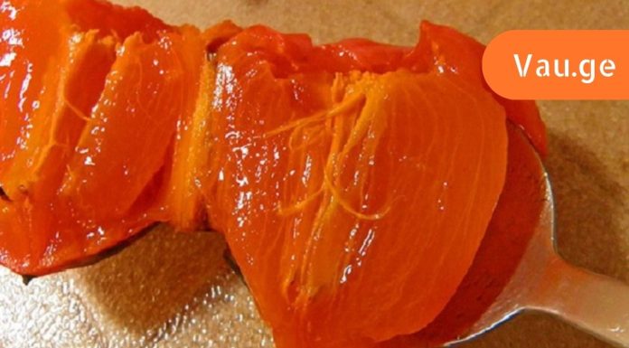 ხურმის ჭამა ყველასთვის თუ არ შეიძლებოდა არ ვიცოდი. ნახეთ, ვისთვის არ შეიძლება მისი ჭამა.