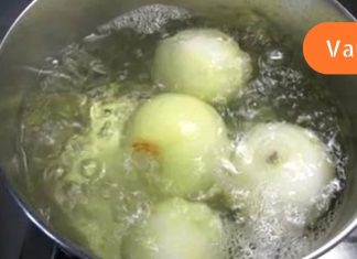 დაქალის ბებიამ მასწავლა მოხარშული ხახვის სარგებელი დიაბეტის და ბრონქიტის დროს.