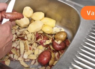 არ უნდა გადაყაროთ კარტოფილის კანი,ნახეთ როგორ გამოვიყენოთ .