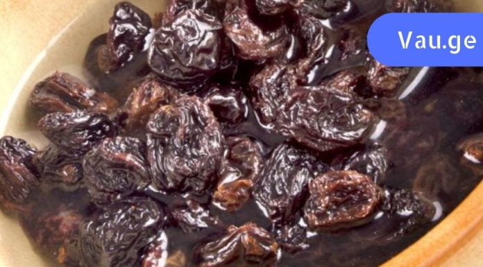 ქიშმიშის 9 წარმოუდგენელი თვისება, რომლის შესახებ არავინ იცოდა! დღეში მხოლოდ ერთი მუჭა ჩირი დაიცავს მრავალი დაავადებისგან.