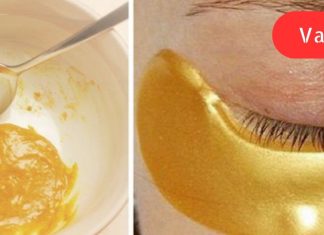 დაემშვიდობეთ თვალებზე ნაოჭებს.ოქროს ნიღაბი თვალების გარშემო კანისთვის!