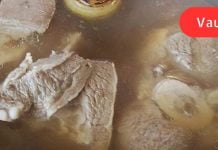 ეს ბულიონი ძვლებისთვის და საჭმლის მონელებისთვის უკონკურენტოა.ჩვეულებრივ სუპს მახსენებს!