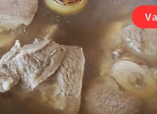 ეს ბულიონი ძვლებისთვის და საჭმლის მონელებისთვის უკონკურენტოა.ჩვეულებრივ სუპს მახსენებს!