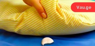 ეს ქალი ყოველ ღამე შვილის ბალიშის ქვეშ ნივრის კბილს მალავდა. მიზეზი მარტივია!