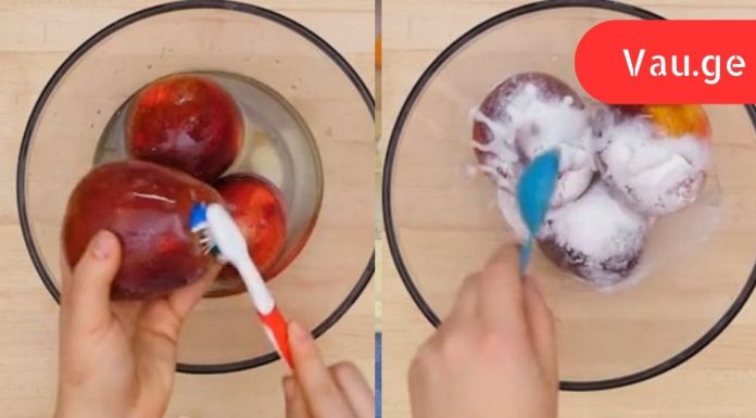 მან უბრალოდ მდუღარე წყალი დაასხა მაღაზიაში ნაყიდ ვაშლს და ერთი წუთის შემდეგ საშინლად გაიყინა!