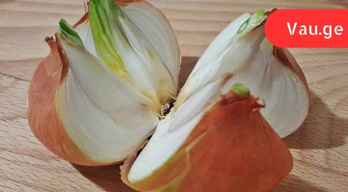 მან ხახვი დაჭრა 4 ნაწილად და გაანაწილა მთელ სახლში. ამის მიზეზი გასაოცარია!