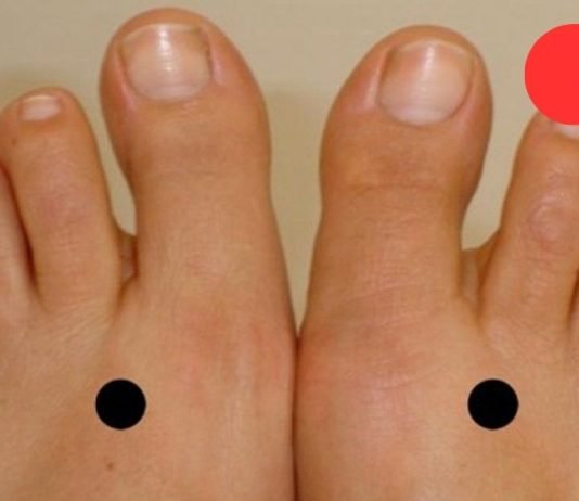 მან ფეხებზე ამ წერტილებს დააჭირა, რის შემდეგაც მისი ტანჯვა დასრულდა!