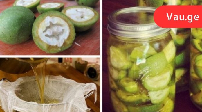 კაკლის სამკურნალო ნაყენი. თქვენ წარმოდგენაც არ გაქვთ, რამდენად სასარგებლოა ეს!